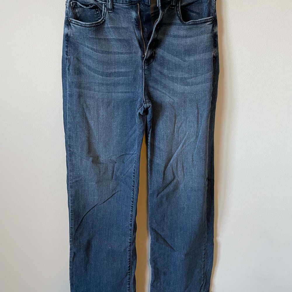 Sneak Peek Blue Flare & Wide Leg Jeans